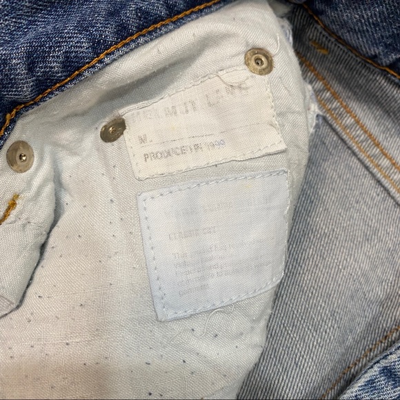 Helmut Lang Classic Cut Button Fly Jeans size 27 - Picture 9 of 10